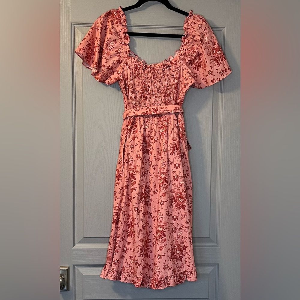 NWT Gal Meets Glam Collection Marianna Pink Dress, Size 4 - Picture 8 of 11